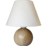 Stolní lampa Sandria 80267 dřevo-koule světlé dřevo