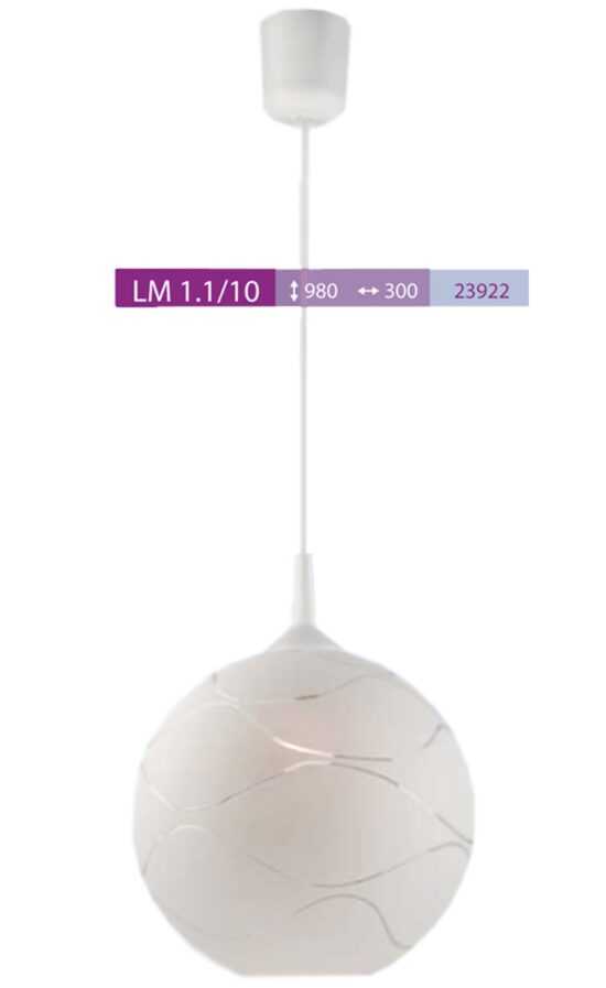 Závěsné svítidlo Lamkur LM-1.1/10 23922