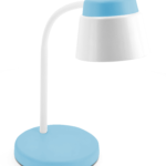 Stolní lampa GTV HELIN LB-HEL6W-25-DC modrá 6W 4000K